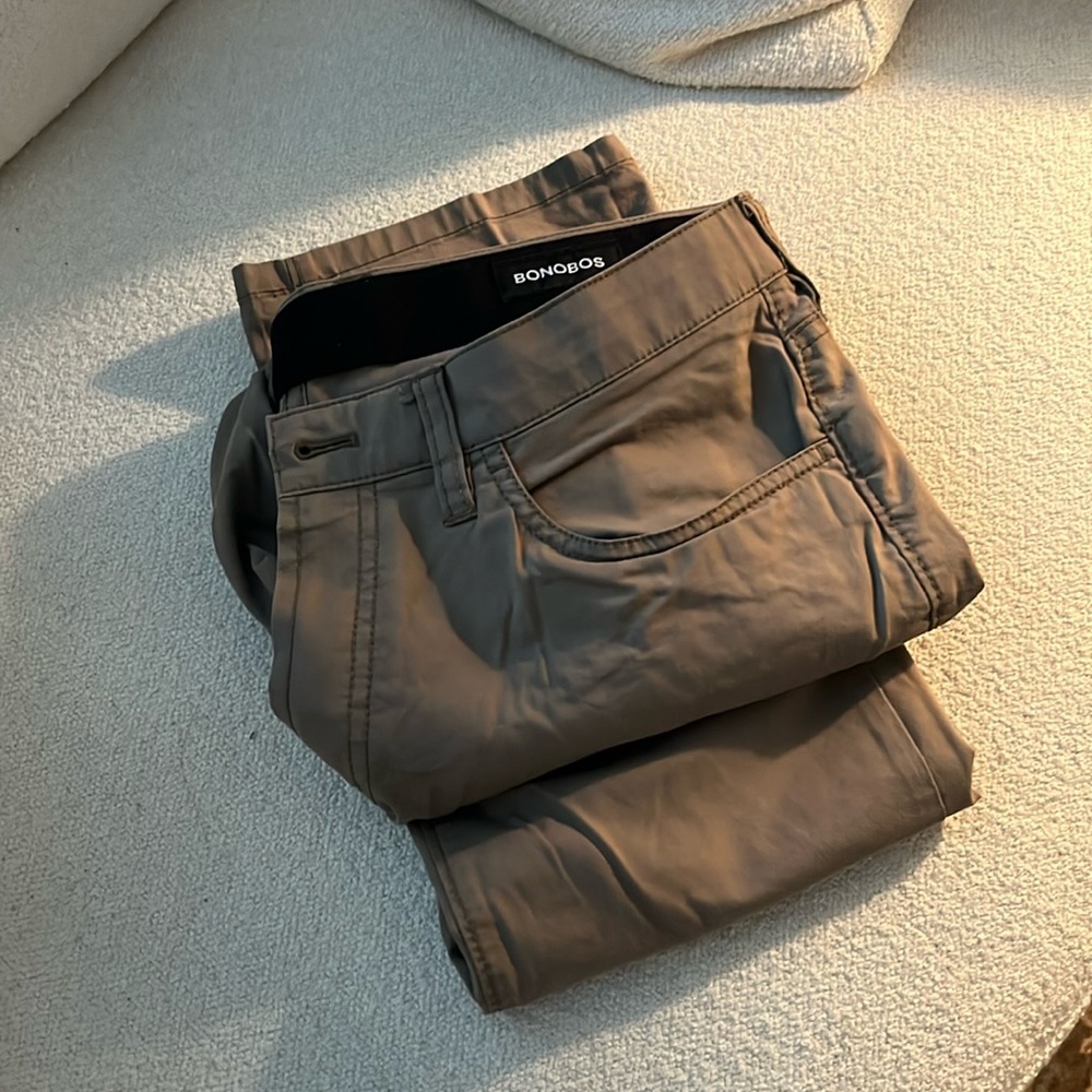 Bonobos slim khakis 32x32